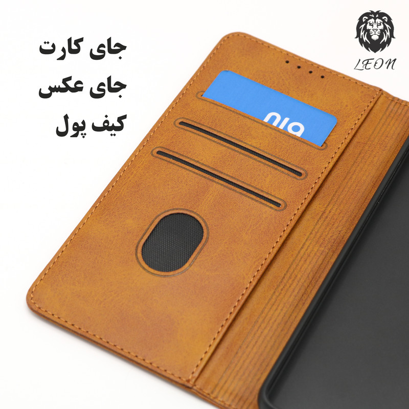 کیف کلاسوری لئون مدل Kelasor مناسب برای گوشی موبایل سامسونگ Galaxy A32 4G