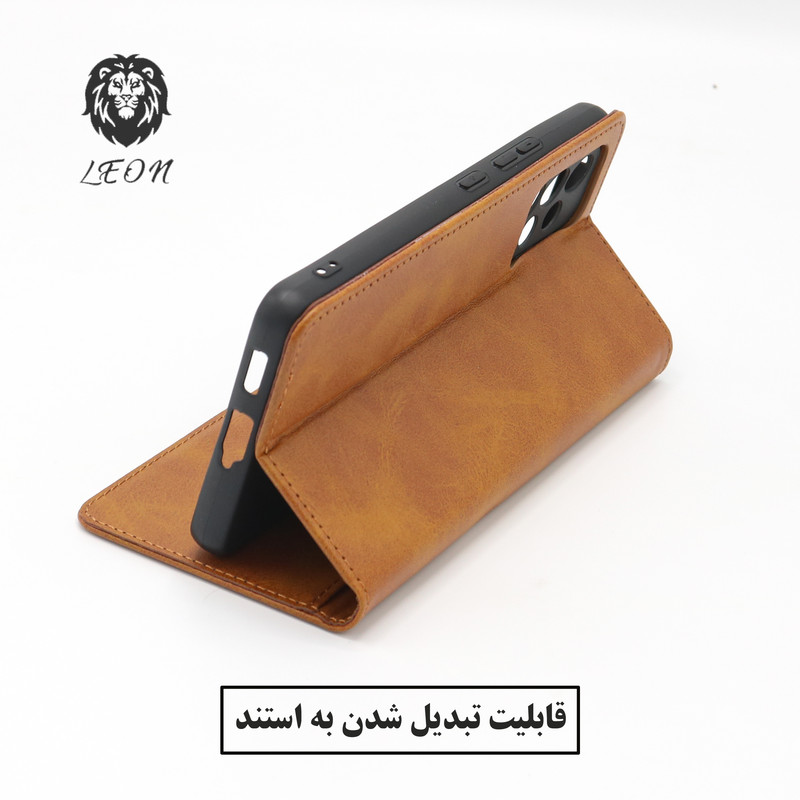 کیف کلاسوری لئون مدل Kelasor مناسب برای گوشی موبایل سامسونگ Galaxy A32 4G