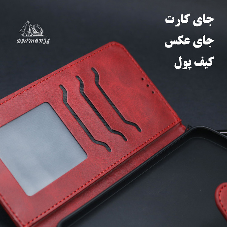 کیف کلاسوری دیامانته مدل Band Ros مناسب برای گوشی موبایل شیائومی Poco X7 به همراه بندآویز
