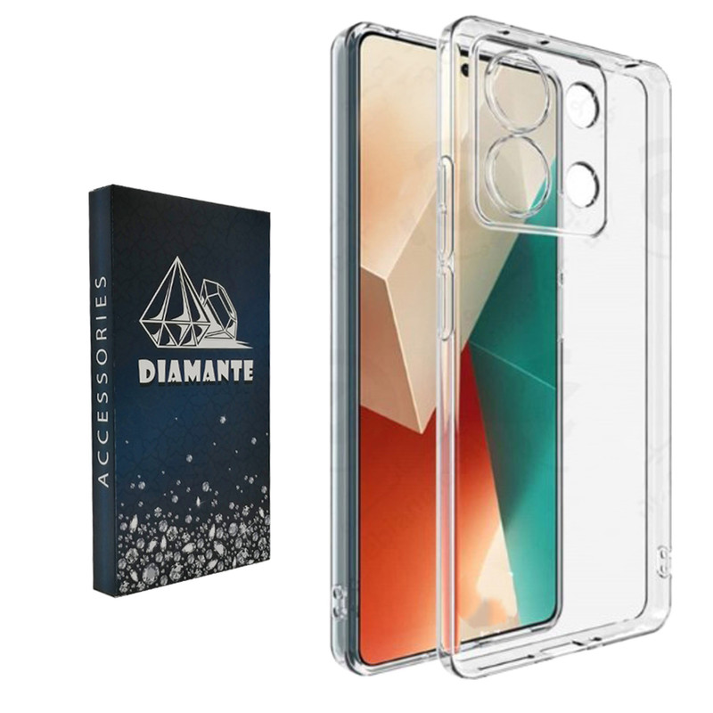 کاور دیامانته مدل Bianco Navy مناسب برای گوشی موبایل شیائومی Redmi Note 13 Pro 5G