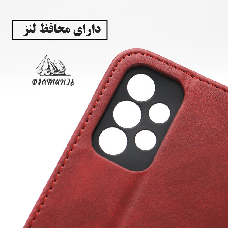 کیف کلاسوری دیامانته مدل Kelasor Ros مناسب برای گوشی موبایل سامسونگ Galaxy A50