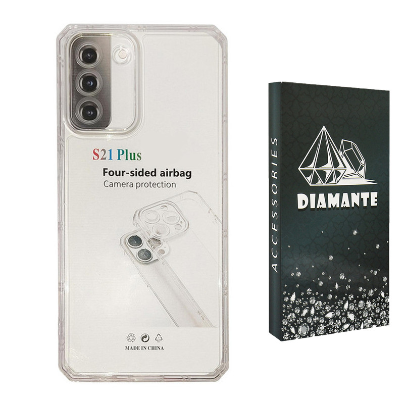 کاور دیامانته مدل Nahid Navy مناسب برای گوشی موبایل سامسونگ Galaxy S21 Plus