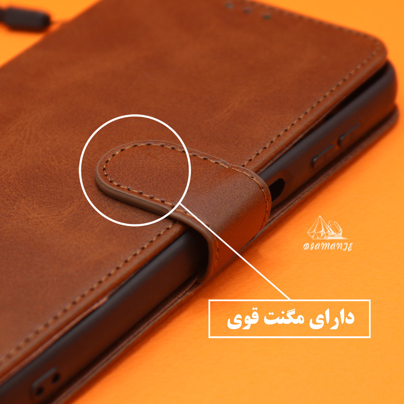 کیف کلاسوری دیامانته مدل Bandaviz Bk مناسب برای گوشی موبایل موتورولا Moto G13 به همراه بندآویز