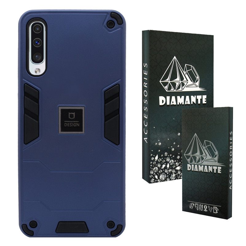 کاور دیامانته مدل Cyrus Bk مناسب برای گوشی موبایل سامسونگ Galaxy A50