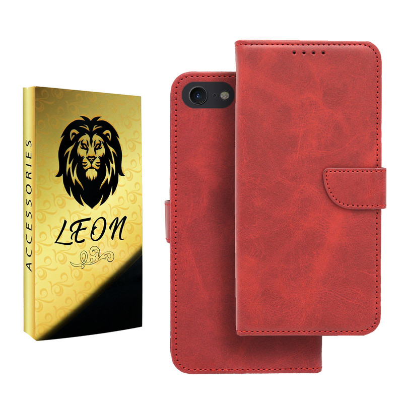 کیف کلاسوری لئون مدل Khoshi Yo مناسب برای گوشی موبایل اپل iPhone 8