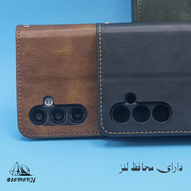 کیف کلاسوری دیامانته مدل Ros مناسب برای گوشی موبایل شیائومی Redmi 13C 4G