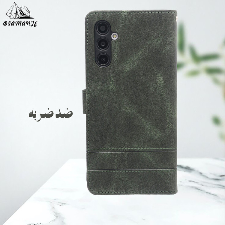 کیف کلاسوری دیامانته مدل Ros مناسب برای گوشی موبایل شیائومی Redmi 13C 4G