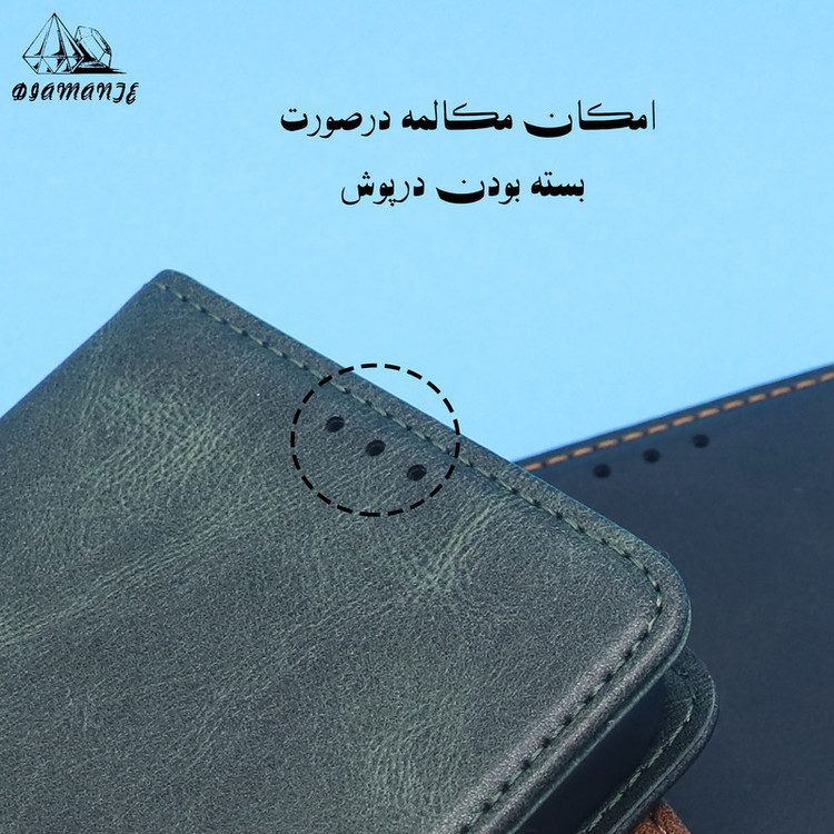 کیف کلاسوری دیامانته مدل Remax Ros مناسب برای گوشی موبایل شیائومی Redmi Note 13 Pro 4G