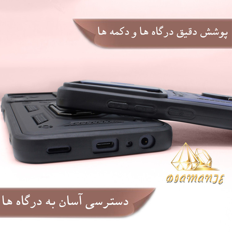 کاور دیامانته مدل Circle Bk مناسب برای گوشی موبایل سامسونگ Galaxy A30