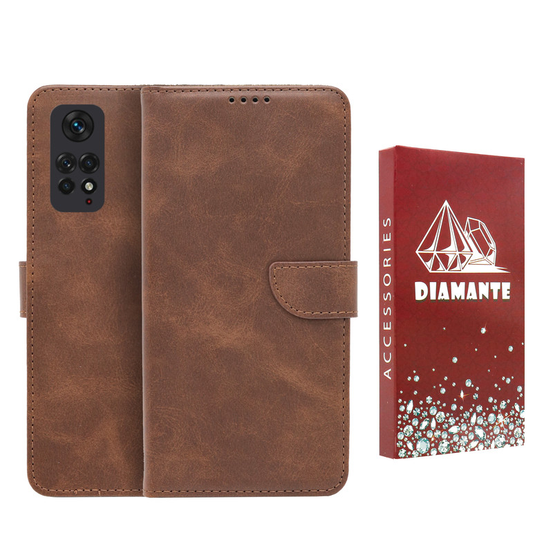 کیف کلاسوری دیامانته مدل Bers Ros مناسب برای گوشی موبایل شیائومی Redmi Note 11s