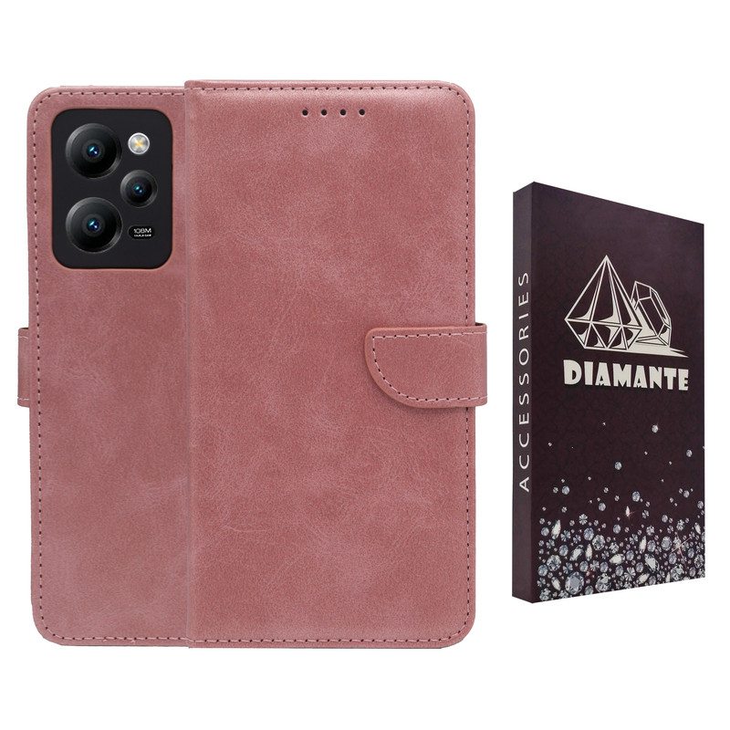 کیف کلاسوری دیامانته مدل Sorati Bk مناسب برای گوشی موبایل شیائومی Poco X5 Pro 5G