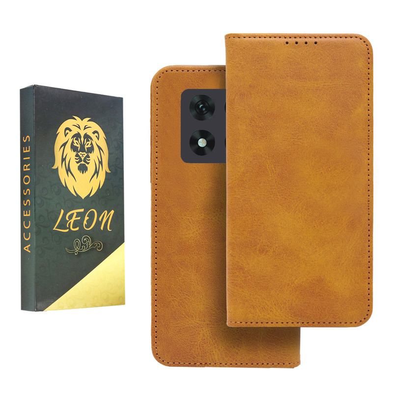 کیف کلاسوری لئون مدل Spork مناسب برای گوشی موبایل شیائومی Redmi Note 14 Pro 4G