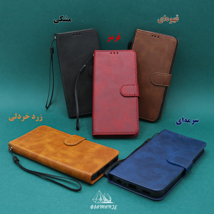 کیف کلاسوری دیامانته مدل Mortand Bk مناسب برای گوشی موبایل شیائومی Redmi Note 13 Pro 5G