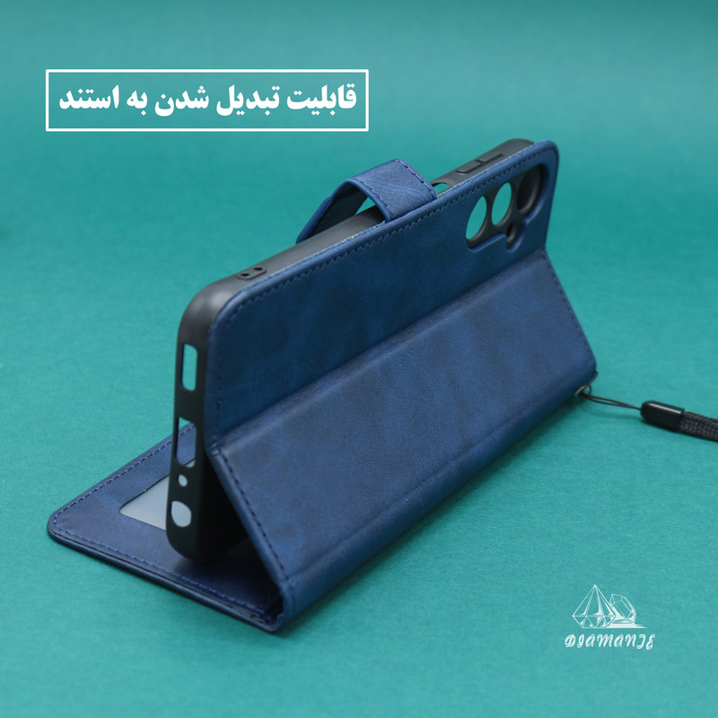 کیف کلاسوری دیامانته مدل Mortand Bk مناسب برای گوشی موبایل شیائومی Redmi Note 13 Pro 5G