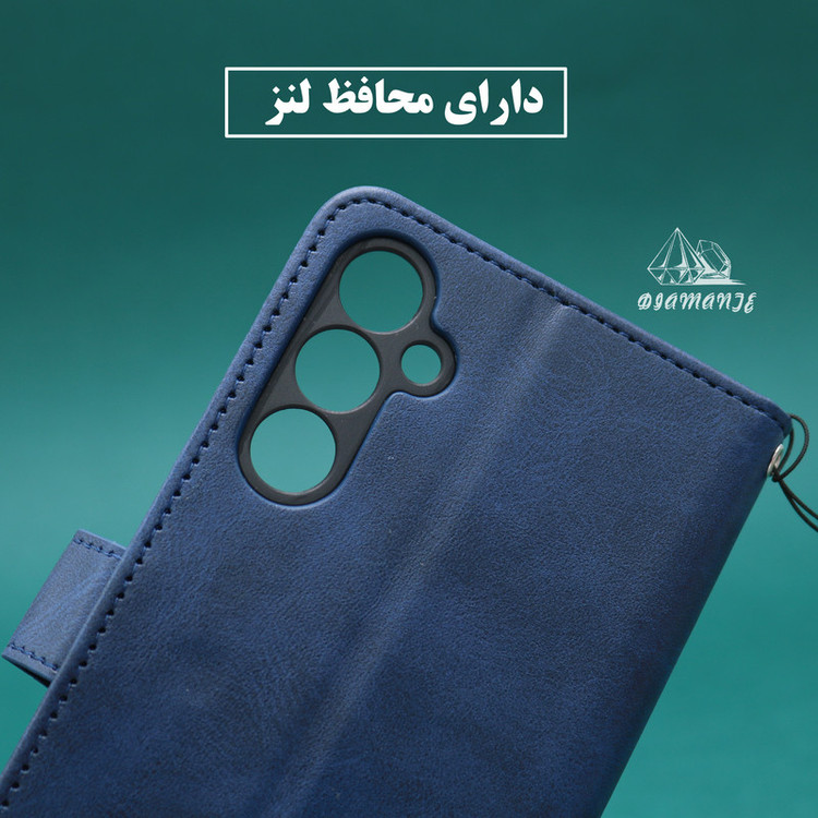 کیف کلاسوری دیامانته مدل Mortand Bk مناسب برای گوشی موبایل سامسونگ Galaxy J7 2015