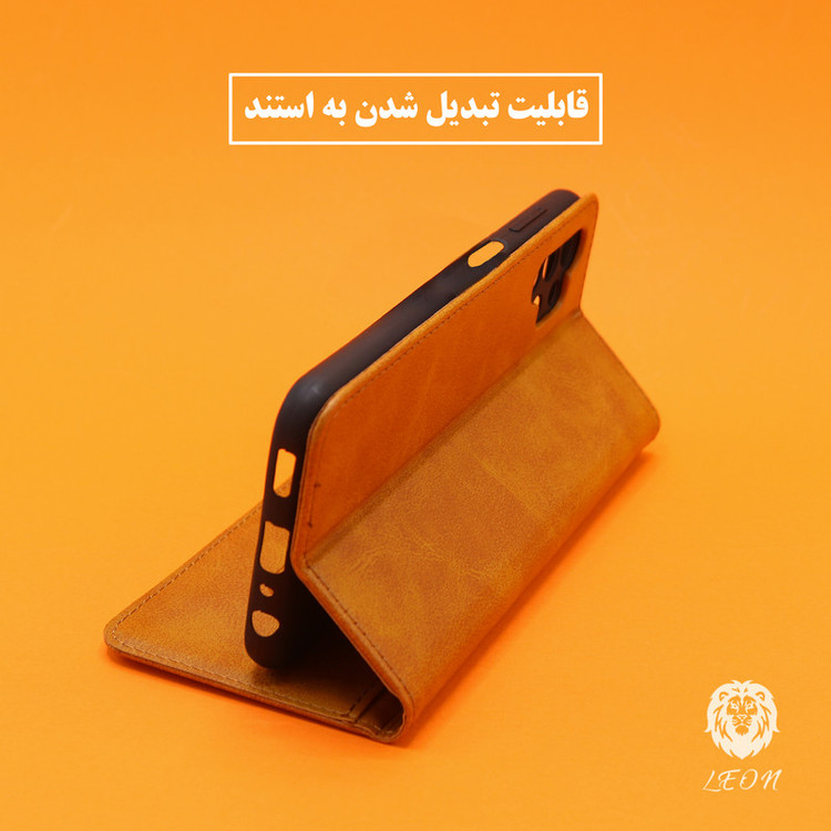 کیف کلاسوری لئون مدل Spork مناسب برای گوشی موبایل سامسونگ Galaxy S21 Ultra