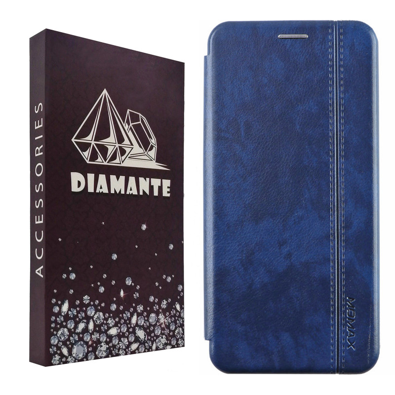 کیف کلاسوری دیامانته مدل Momax Red مناسب برای گوشی موبایل هواوی Y5p / Y5 2020 / آنر 9S