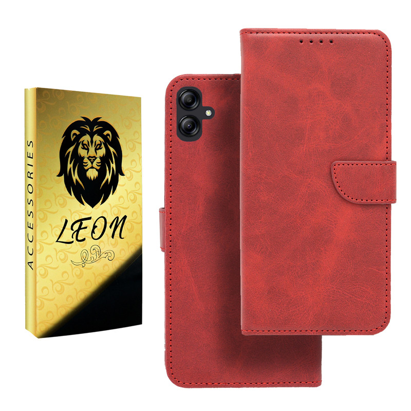 کیف کلاسوری لئون مدل Khoshi Yo مناسب برای گوشی موبایل سامسونگ Galaxy A06