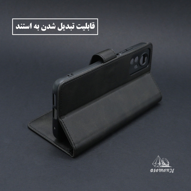 کیف کلاسوری دیامانته مدل Bors Ros مناسب برای گوشی موبایل شیائومی Redmi Note 11 Pro Plus