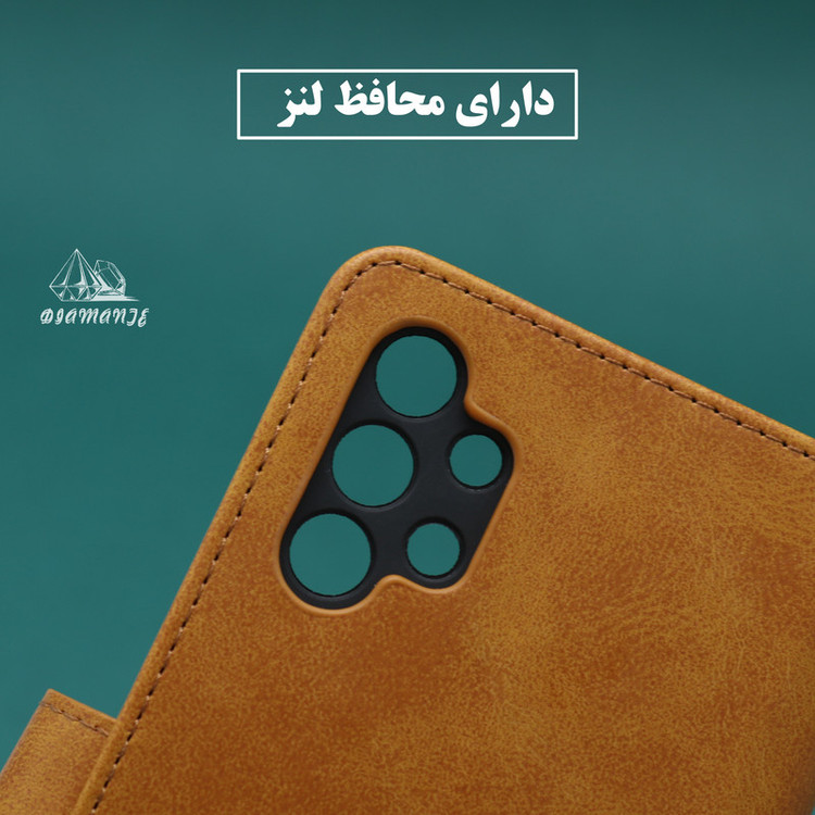 کیف کلاسوری دیامانته مدل Bers Ros مناسب برای گوشی موبایل سامسونگ Galaxy A22 5G