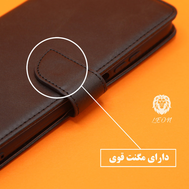 کیف کلاسوری لئون مدل Khoshi Yo مناسب برای گوشی موبایل اپل iPhone 12 Pro