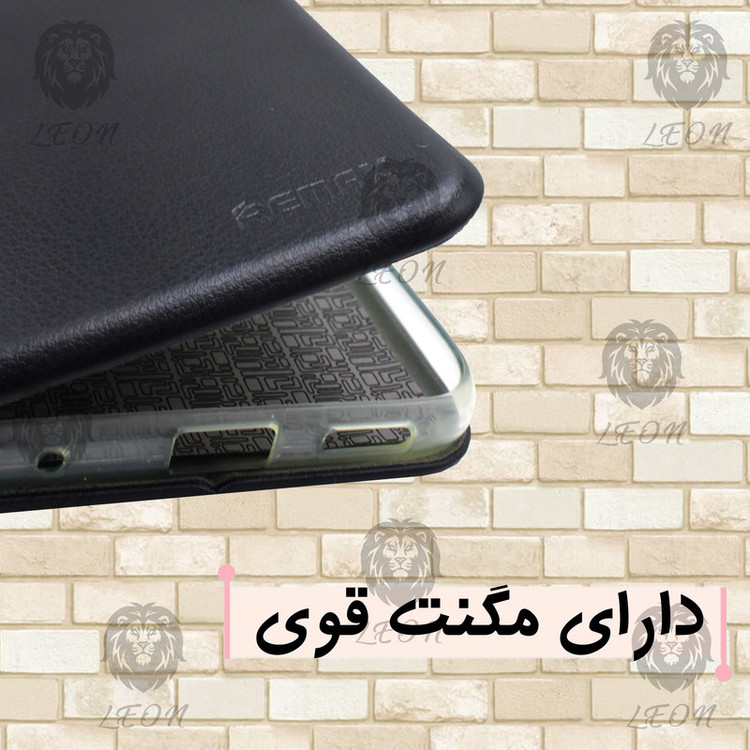 کیف کلاسوری لئون مدل pure Yo مناسب برای گوشی موبایل سامسونگ Galaxy M40