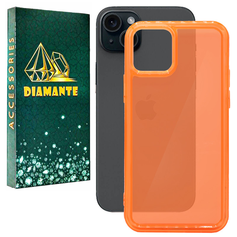 کاور دیامانته مدل Colorful Gn مناسب برای گوشی موبایل اپل iPhone 15