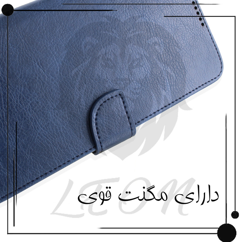 کیف کلاسوری لئون مدل Deri Yo مناسب برای گوشی موبایل شیائومی Redmi Note 14 Pro 5G