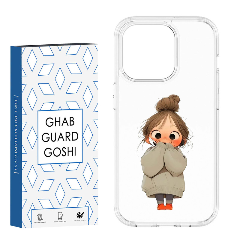 کاور قاب گارد گوشی طرح دختر ملوس کد CL-04 مناسب برای گوشی موبایل اپل IPHONE 11 PRO MAX
