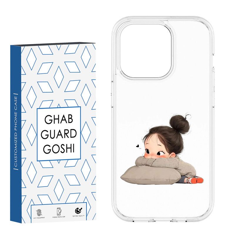 کاور قاب گارد گوشی طرح دختر ملوس کد CL-01 مناسب برای گوشی موبایل اپل IPHONE 14 PRO MAX