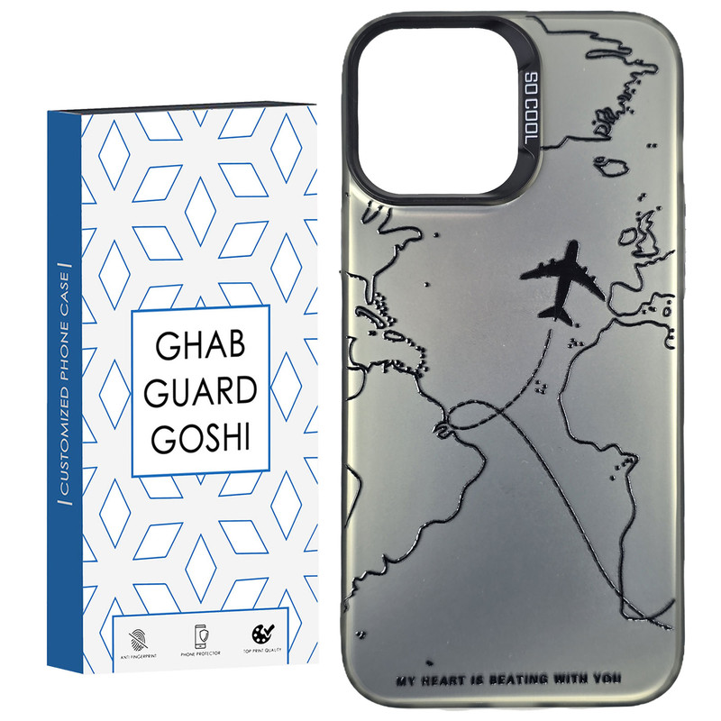 کاور قاب گارد گوشی طرح Socool-air plan مناسب برای گوشی موبایل اپل IPHONE 16 PRO