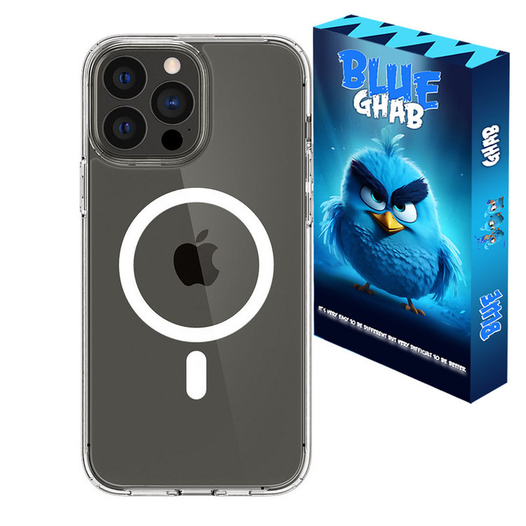 کاور بلو قاب مدل مگ سیف کد 01 مناسب برای گوشی موبایل اپل iPhone 12 Pro