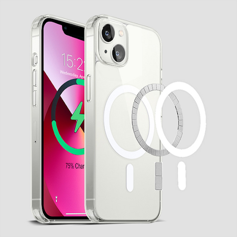 کاور بلو قاب مدل مگ سیف کد 01 مناسب برای گوشی موبایل اپل iPhone 12 Pro