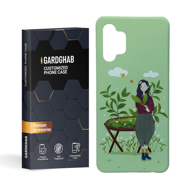 کاور گارد قاب مدل دخترانه  مناسب برای گوشی موبایل سامسونگ Galaxy A32 4g