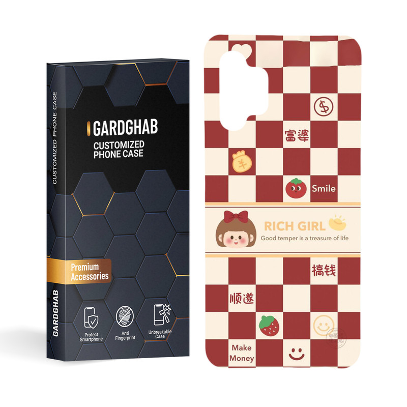 کاور گارد قاب مدل دخترانه مناسب برای گوشی موبایل سامسونگ galaxy a32 4g