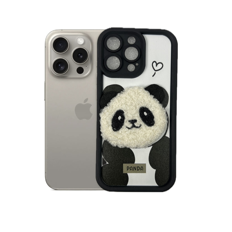 کاور طرح پاندا مناسب برای گوشی موبایل اپل iPhone 15 Pro Max