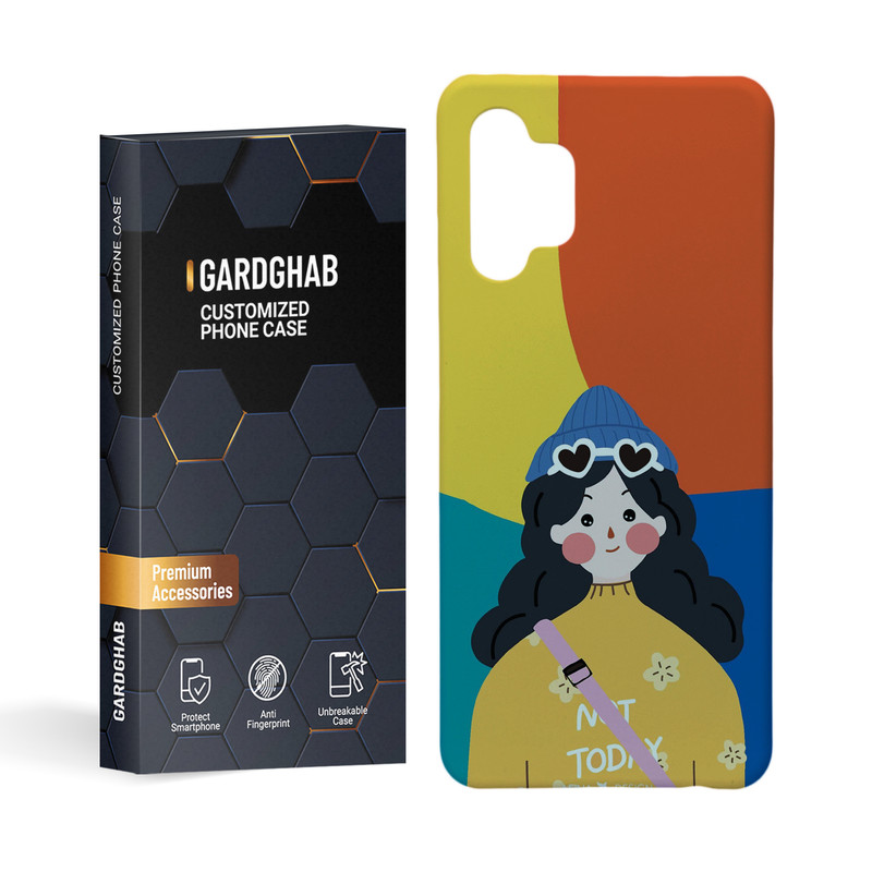کاور گارد قاب مدل دخترانه  مناسب برای گوشی موبایل سامسونگ Galaxy A32 4g