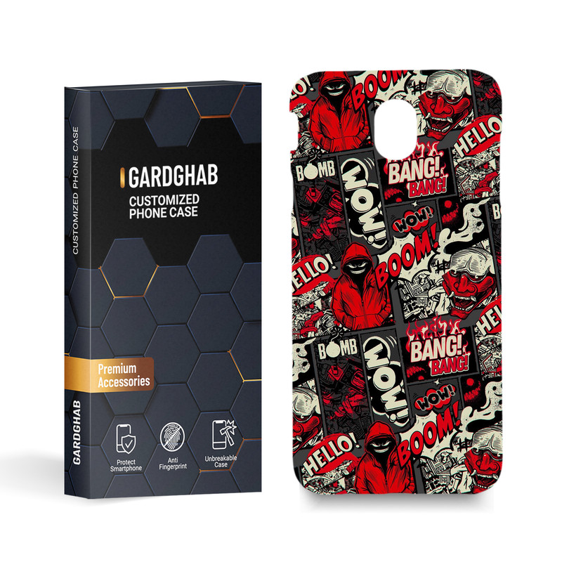 کاور گارد قاب مدل  پسرانه مناسب برای گوشی موبایل سامسونگ  galaxy j7 pro