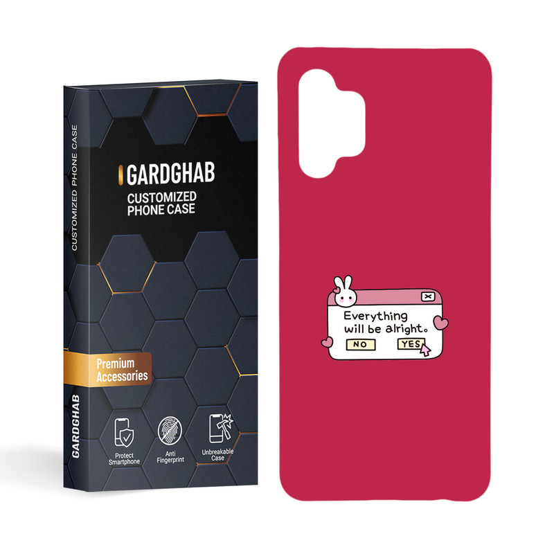 کاور گارد قاب مدل دخترانه مناسب برای گوشی موبایل سامسونگ galaxy a32 4g