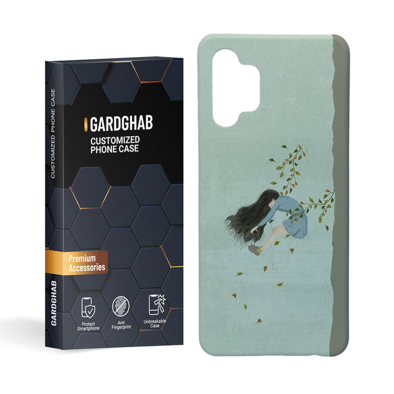 کاور گارد قاب مدل دخترانه  مناسب برای گوشی موبایل سامسونگ Galaxy A32 4g