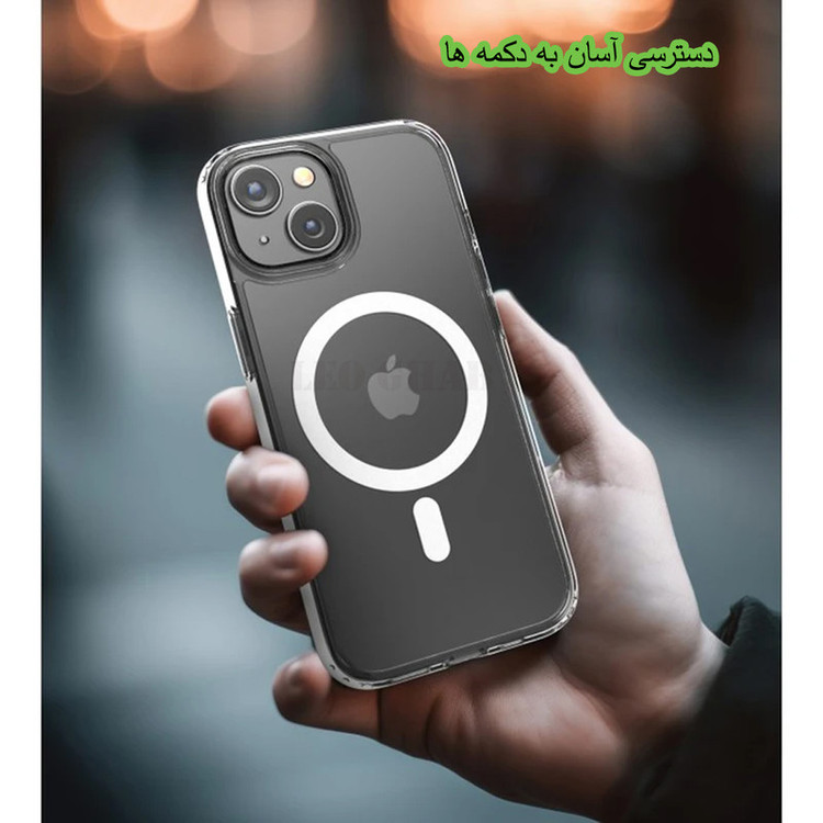 کاور لئو قاب مدل SHFL مناسب برای گوشی موبایل اپل iPhone 15 Pro