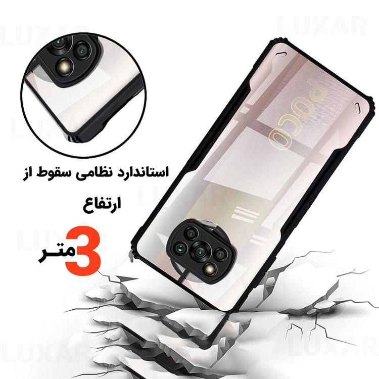 کاور لوکسار مدل pocox3 -Vetra مناسب برای گوشی موبایل شیائومی Poco X3 NFC / Poco X3 Pro / Poco X3