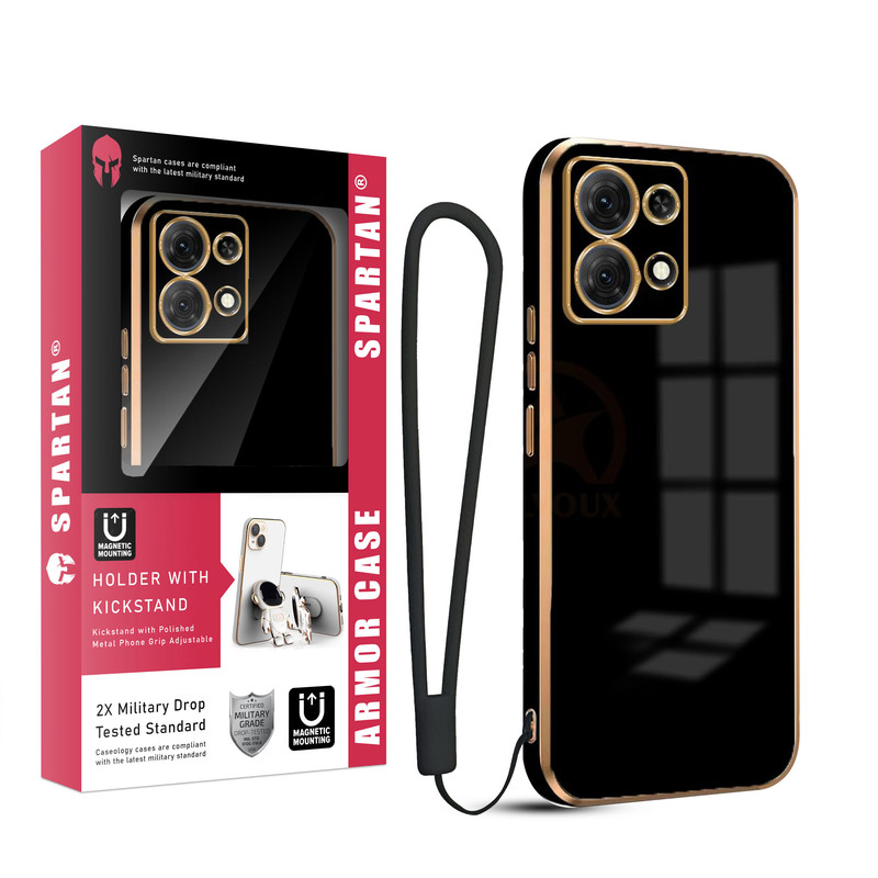 کاور اسپارتان مدل Mycase Strap مناسب برای گوشی موبایل شیائومی Redmi Note 14s به همراه بندآویز