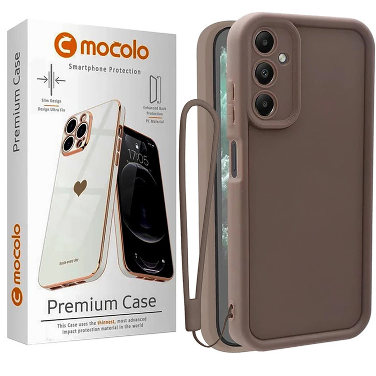 کاور موکولو مدل Silicone Puffer Strap مناسب برای گوشی موبایل سامسونگ Galaxy S23 FE 5G / S23 FE به همراه بند آویز