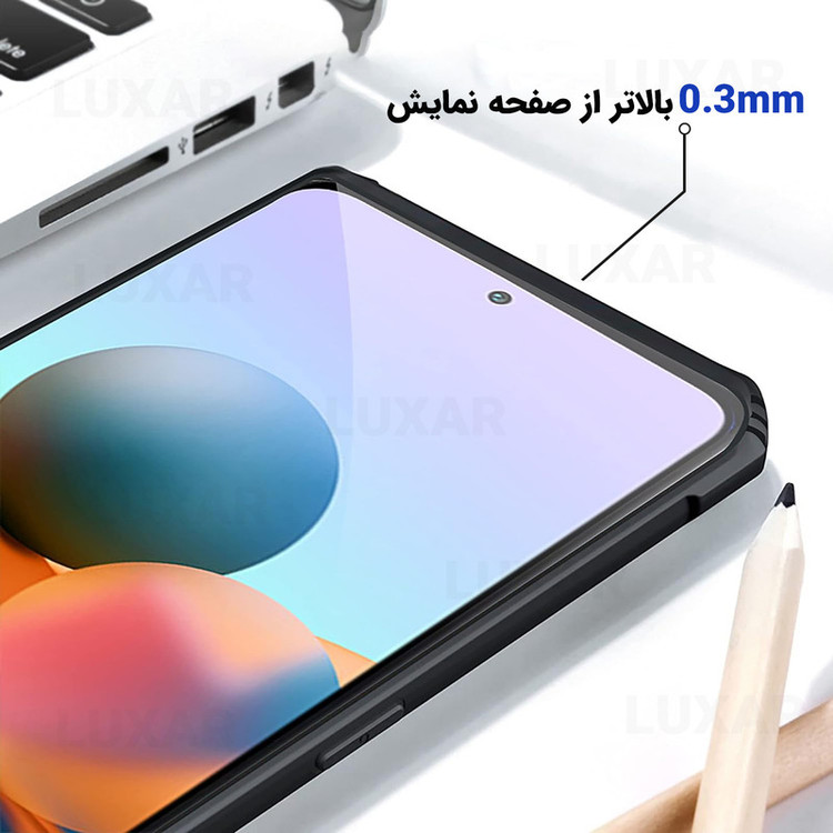 کاور لوکسار مدل note10 -Vetra مناسب برای گوشی موبایل شیائومی Redmi Note 10 4G / Redmi Note 10S