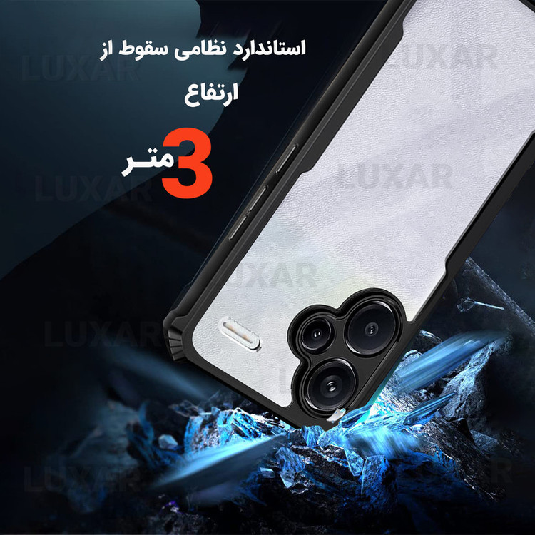 کاور لوکسار مدل note13p -Vetra مناسب برای گوشی موبایل شیائومی Redmi Note 13 Pro Plus