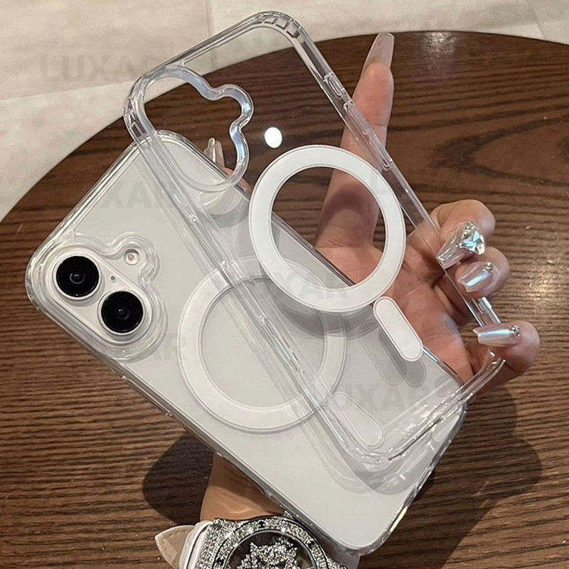 کاور لوکسار مدل iP16 _clmag مناسب برای گوشی موبایل اپل iPhone 16
