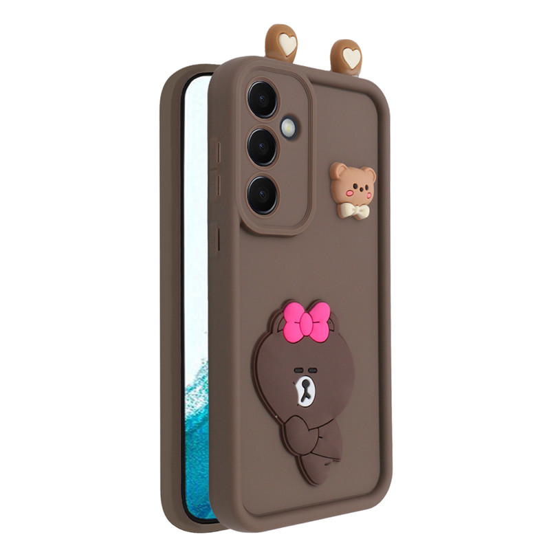 کاور مدل KittyBear مناسب برای گوشی موبایل سامسونگ Galaxy A55