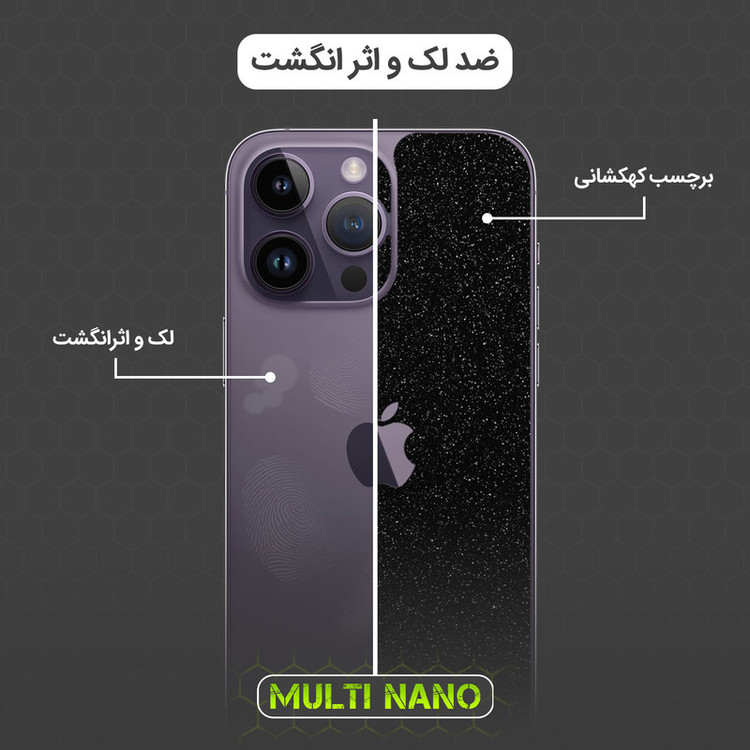 برچسب پوششی مولتی نانو طرح کهکشانی مدل X-F1G مناسب برای گوشی موبایل سامسونگ Galaxy A36