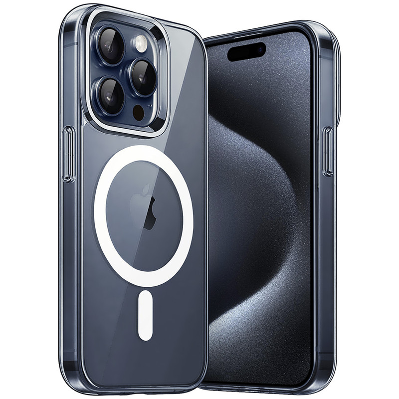 کاور بادی قاب مدل مگ سیف مناسب برای گوشی موبایل اپل iphone 15 promax